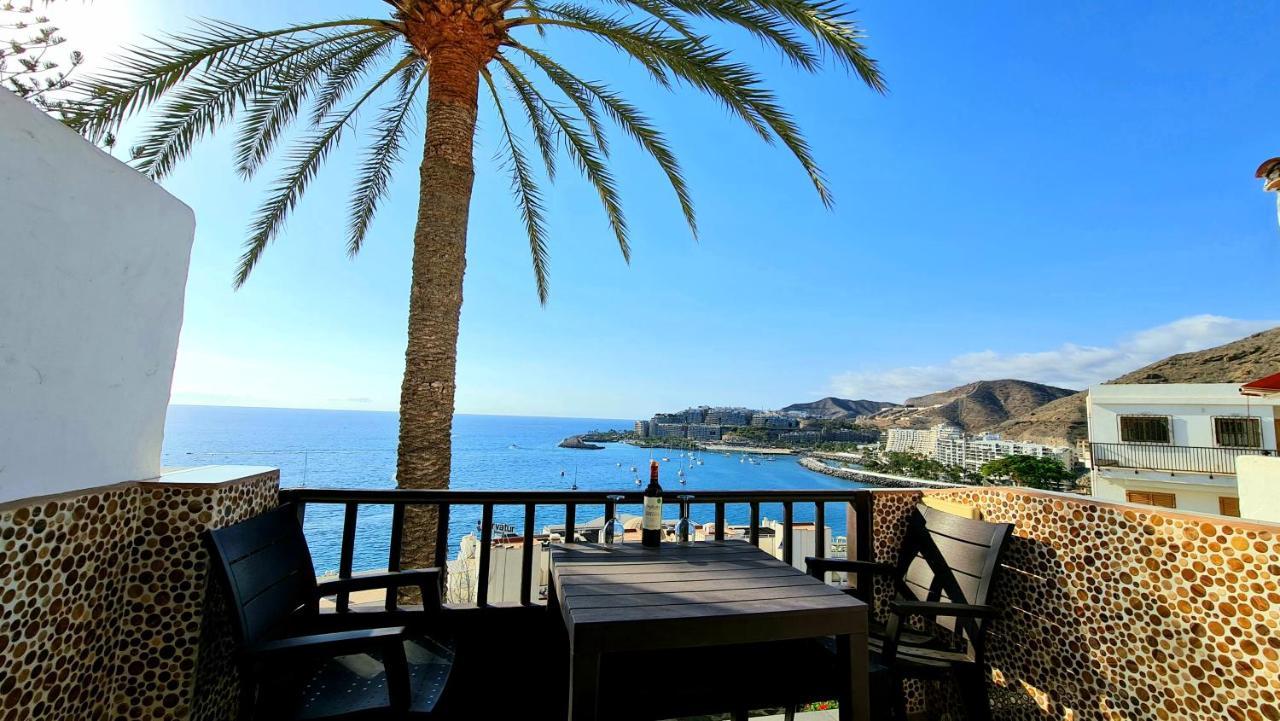 Appartamento Deluxe Seaview-Sunsets !Transfe-R Inc! Pool,2Aircond,2Tv65",600Mb Dishwasher,,2 Beaches,Anfi-View Patalavaca Esterno foto