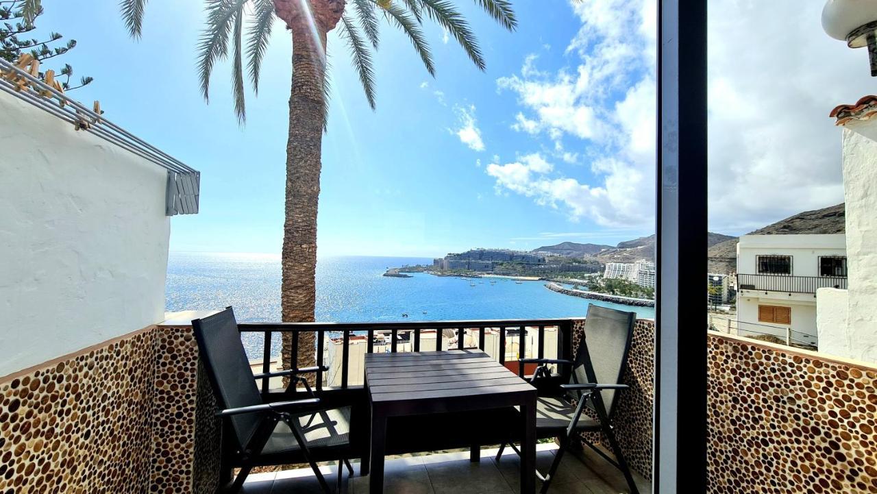 Appartamento Deluxe Seaview-Sunsets !Transfe-R Inc! Pool,2Aircond,2Tv65",600Mb Dishwasher,,2 Beaches,Anfi-View Patalavaca Esterno foto