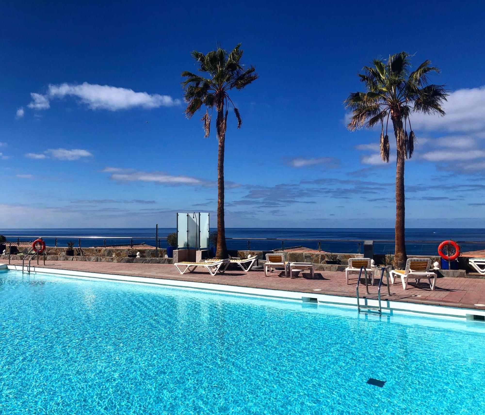Appartamento Deluxe Seaview-Sunsets !Transfe-R Inc! Pool,2Aircond,2Tv65",600Mb Dishwasher,,2 Beaches,Anfi-View Patalavaca Esterno foto