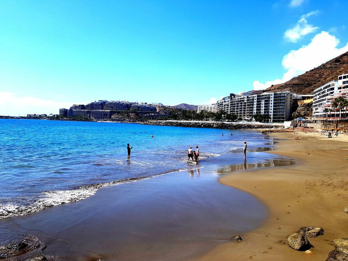 Appartamento Deluxe Seaview-Sunsets !Transfe-R Inc! Pool,2Aircond,2Tv65",600Mb Dishwasher,,2 Beaches,Anfi-View Patalavaca Esterno foto